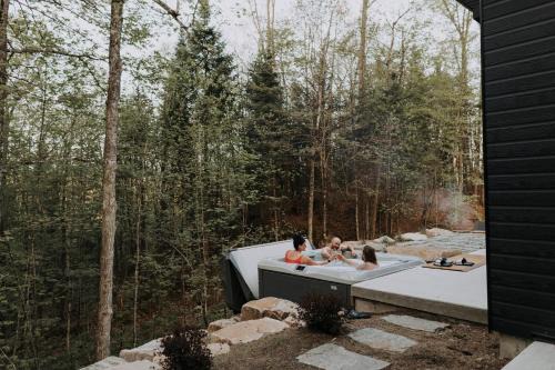 La Conception House | Forest Refuge - Fire - HotTub - Tremblant 15 min