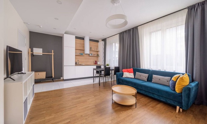 Jurmala Apartment | Forest view front line apartment on Dzintaru prosp
