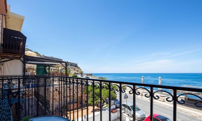 Old Town Rethymnon House | Fortezza Sea Breeze Eve-1BR & Sea View