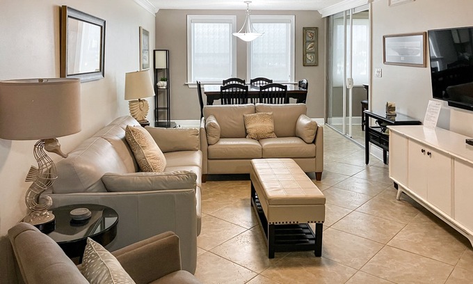 Holiday Isle Condo | Fourth Floor Oceanfront Condo with Shared Pool, Ocean View, WiFi, W/D, and AC