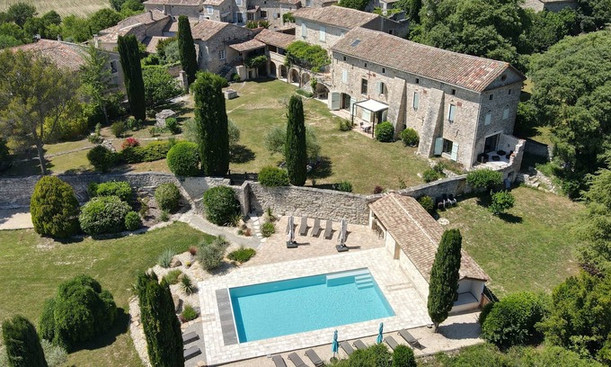 Saint-Jean-de-Maruejols-et-Avejan Other | Mas Des Trois Citernes - Fully renovated gîte with private pool (14 pers.)