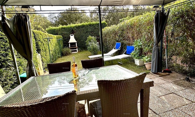Sainte-Lucie-de-Porto-Vecchio House | 3-room mini villa with terrace 300m from the beach, parking included, sleeps up to 6