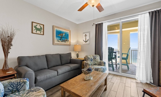 Panama City Beach Condo | Free Beach Chair Service + Free Activities! Summer Deals! 17th Floor!