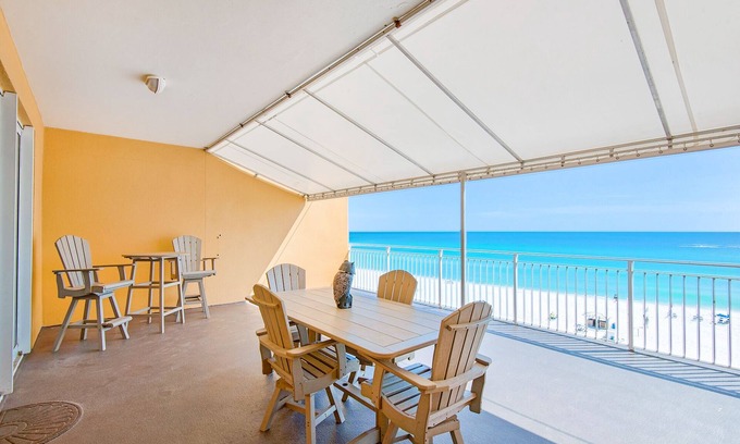 Panama City Beach Condo | ⭐Free Beach SERV~Gulf Views~Sterling Reef 102