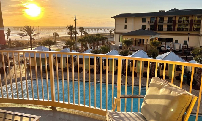 Panama City Beach Condo | FREE BEACH SETUPS! CALYPSO 3-305 AMAZING POOL-SUNSET VIEW! Closest to WALKOVER!