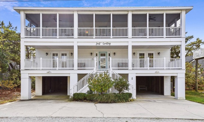 South Bethany House | Free Golf at Bear Trap Dunes and MORE! NEW LISTING 2020! DOG FRIENDLY! Exceptional vacation home located just steps from the beach