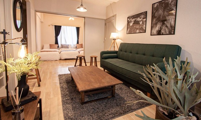 Higashi Apartment | Free parking Nice old furniture room max 6 people WIFI B2 - NEXT Sapporo No 9 202 / Sapporo Hokkaidō