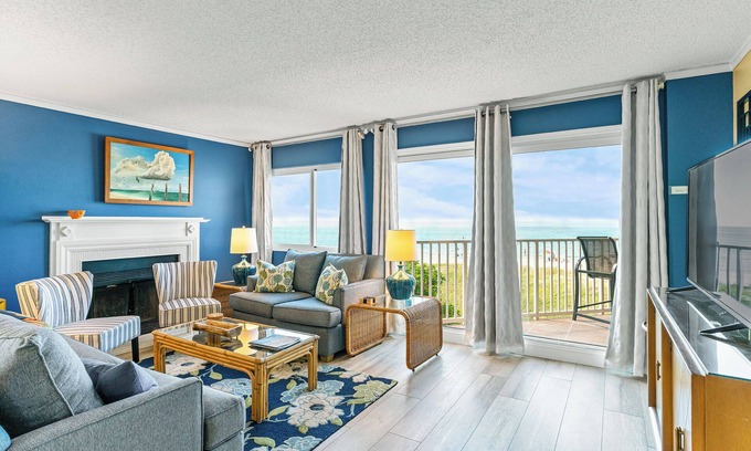 Indian Shores Condo | FREE PERKS INCLUDED! Beach Cottages I 207 - GULF VIEW Condo!