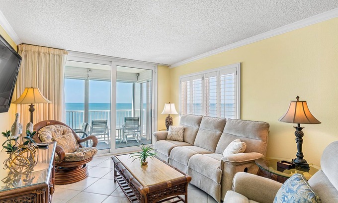Indian Shores Condo | FREE PERKS INCLUDED! Sand Castle I 608 - GULF FRONT Condo!