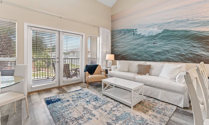 Crystal Beach Condo | Fresh and Clean, 2 Bedroom Condo, Steps to Beach, Great Pool and Hot Tub!