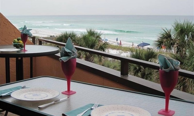 Holiday Isle Condo | Freshly painted, new flooring -RELAX, RELAX THIS VIEW IS DIRECTLY ON THE BEACH