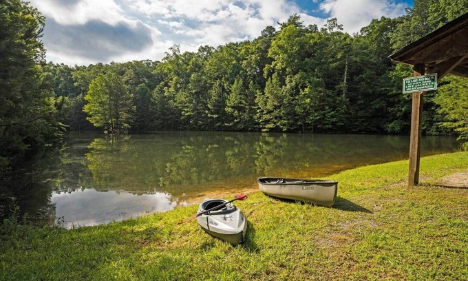 Ellijay House | Frog Pond Hollow Lodge Private pool*private lake