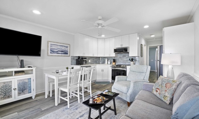 Folly Field Condo | Front Row Location 200 steps to Beach & Pool - 1st Floor - Gorgeous - #1 OV C129