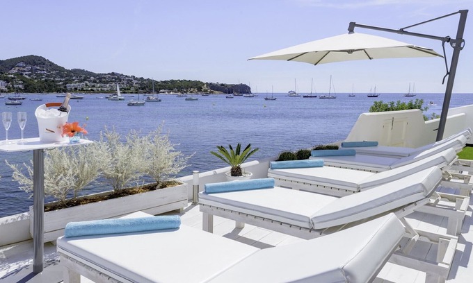 Ibiza Town Villa | Frontline Talamanca Villa | Terrace by the Sea | Villa Vista Talamanca | Rare Stunning Location | Ibiza