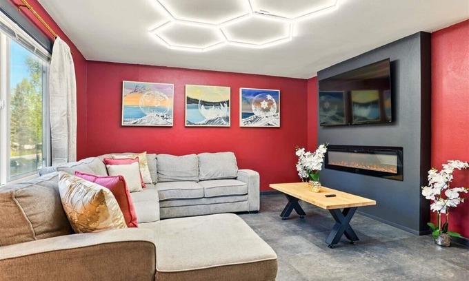 University Area House | Frost & Found - Classic Stay 3-bedroom 1-bath townhouse near Hospitals and UAA.