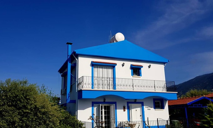 Kyrenia District Villa | Fruit Tree Villa 3 Double Bedrooms With Spectacular Mountain Sea View
