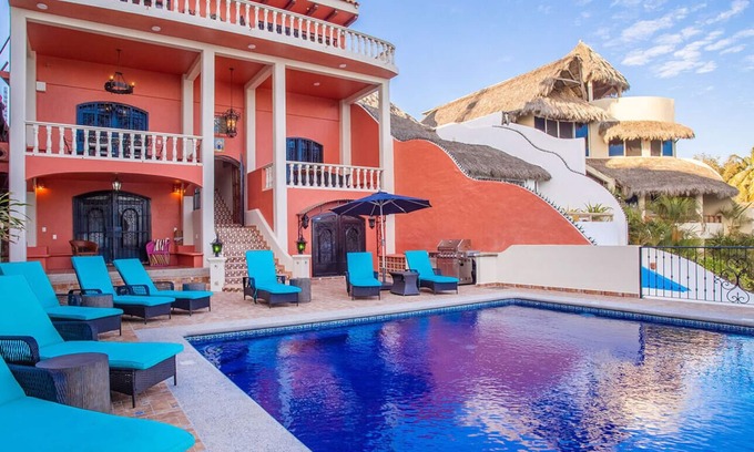 La Cruz de Huanacaxtle House | Fully Remodeled Ocean Front Private Home with Private Pool and Beach Access