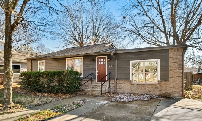 Downtown House | Fully remodeled downtown home with enclosed yard, fireplace, game room & deck