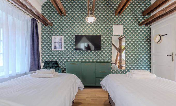 Revfulop Hotel | Fulop Panzio-Green Lizard Room, Révfülöp, Hungary