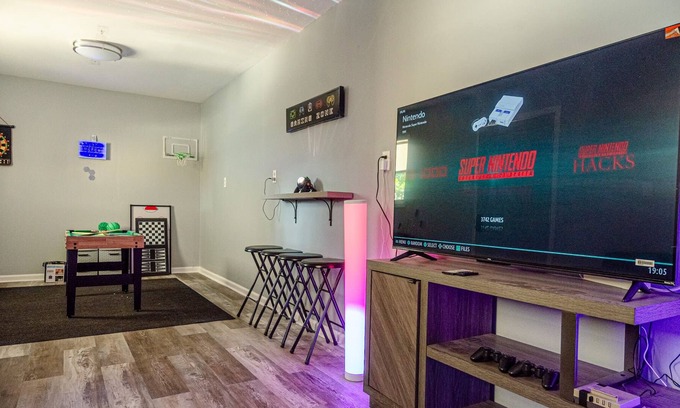Columbus House | Fun-Filled Haven Serene 2-Bed/Game Room/Cozy Patio