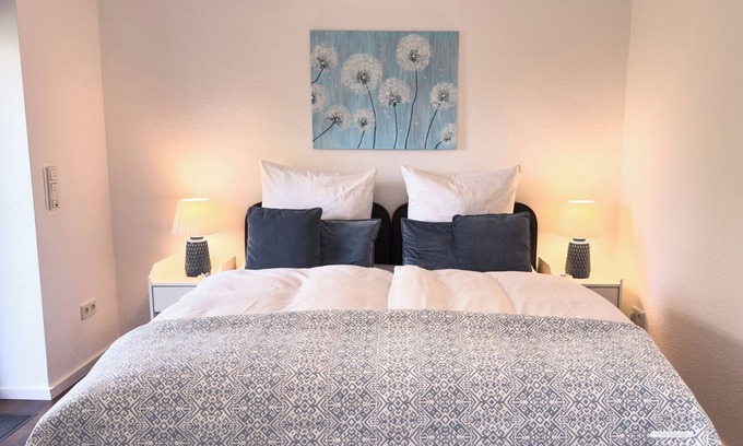 Losheim am See Apartment | Gästehaus am Bachlauf - Losheim am See 53m²/1-2 pers terrace & wellness garden