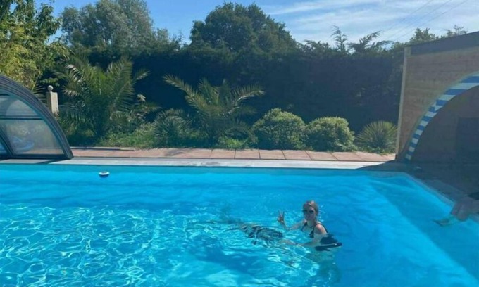 Frossay House | Gîte 6 Pers Piscine Privée Dôme Jacuzzi