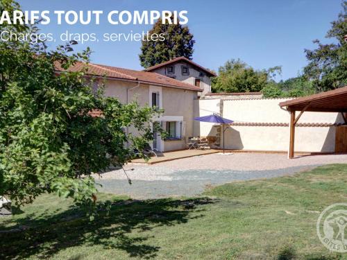 Champoly House | Gîte confortable avec jardin clos et wifi - FR-1-496-171