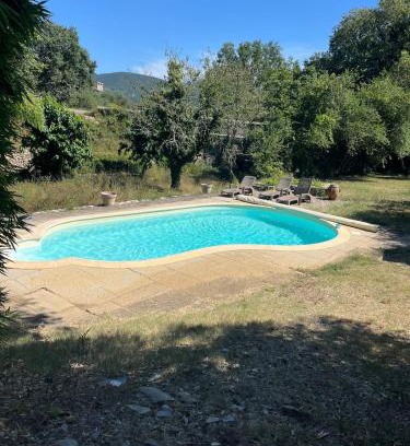 Chandolas House | Gîte de la Croisette Sud Ardèche piscine