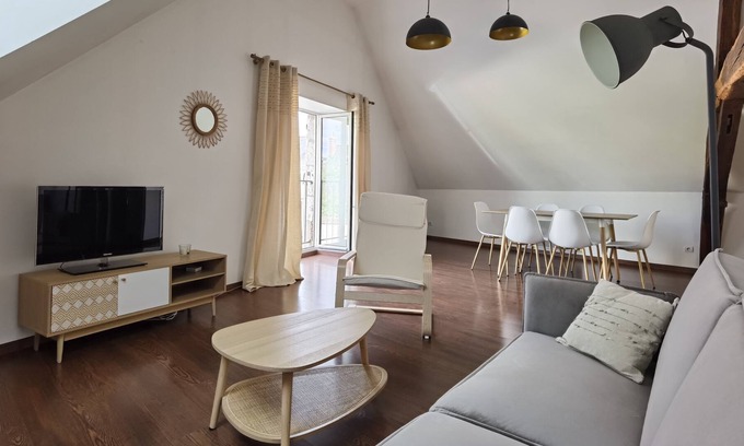Beaugency Apartment | Gîte du Chat qui Dort, en Plein Cœur Historique de Beaugency