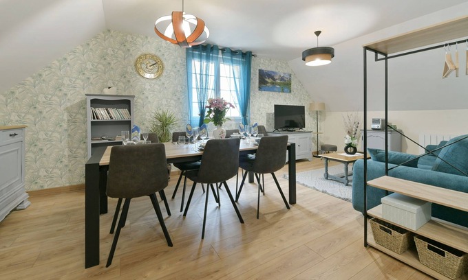 Mayenne Apartment | Gîte du Pont d'Amourette - Jacuzzi