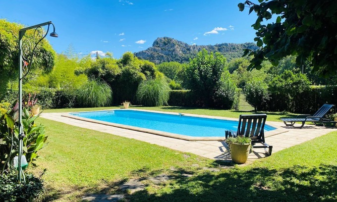 Anduze House | Gîte La Ferme de Cabanis 10 Pers