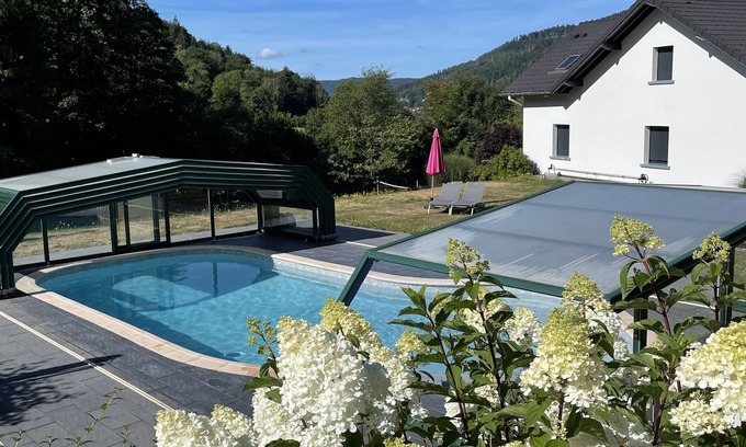 Le Menil House | Gîte * "Le Clos du Mapré" with Pool- Spa-Hammam, 3 bedrooms