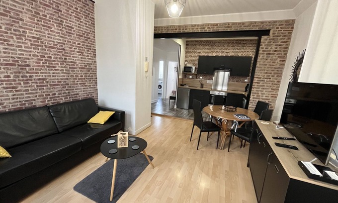 Fecamp Apartment | Gîte LE PAS SAGE 4 pers