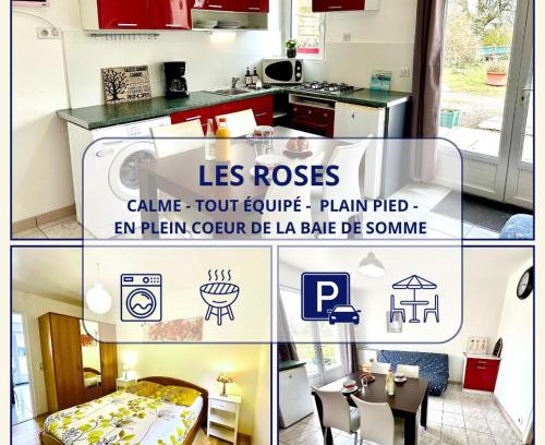 Noyelles-sur-Mer Apartment | Gîte Les Roses - Plain-pied - Calme - WIFI Gratuit