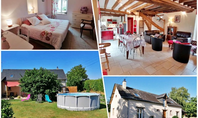 Marigne-Peuton House | Gîte Marigné-Peuton, 4 pièces, 6 personnes - FR-1-600-92