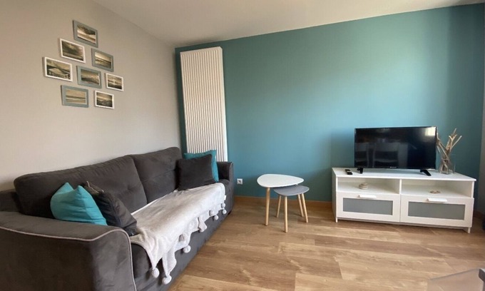 Wimereux Apartment | Gîte mer Entièrement Neuf à 100 m de la Plage et des Commerces