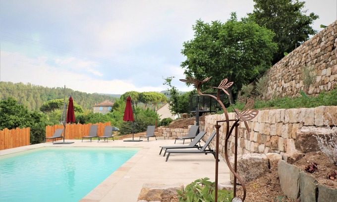Rosieres House | Gîte Passiflore - Sud Ardèche - 8/10 Personnes