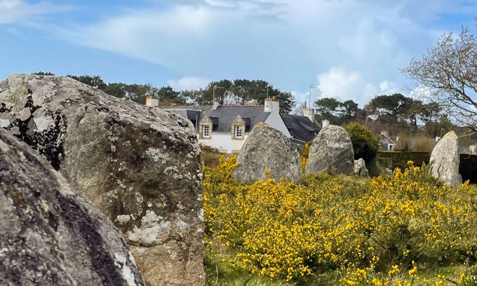 Carnac Cottage | Gîte vue Alignements de Carnac