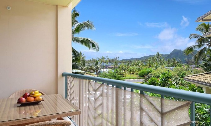 Wailua Condo | G305 - 2 Bedroom Garden Value Suite in Kapaa - Steps from the Water! AC Comfort!