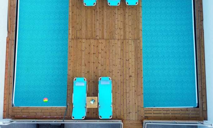 Kremasti Apartment | Galene Stonescape - Private Swimming Pool