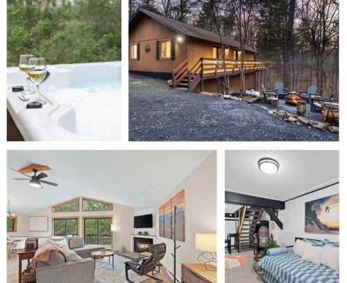 Basye Ski Chalet | Game Room Fire Pit Hot Tub Grill Close to Bryce