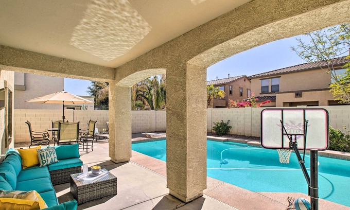Emperor Estates House | Game Room & Pool: Spacious Queen Creek Home!