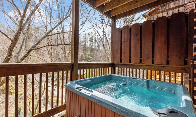 Sevierville Cabin | Game Room, Theater, Hot Tub & Resort Pool — Only 5 min to Dollywood!