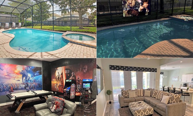 Windsor Hills House | Game Room+Themed BRs+Outdoor Theater+Pool/Spa