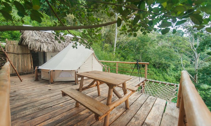 Ella RV Rental | Gamping Tent for Nature Lovers