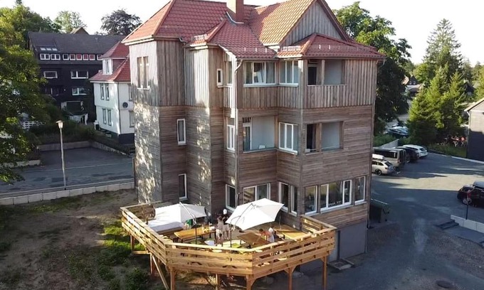 Hahnenklee House | Ganze Pension Cecilie für Gruppenreisen