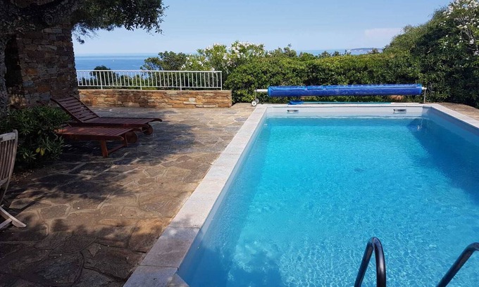 Cap Benat Villa | Gaou Benat Magnifique Villa vue mer Avec Piscine
