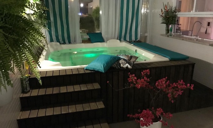 Centro Apartment | Garden Apartment with 3 Suites, Jacuzzi, Barbecue