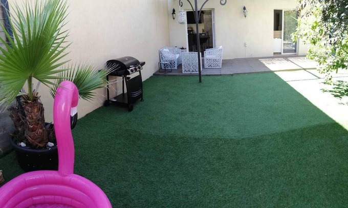 Frejus Apartment | Garden level standing 2 large terraces garden near town center and beaches