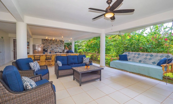 Mata de Platano Apartment | Garden Vacation w/Outdoor Living Space and Kitchen, Large Rooms, King Size Beds